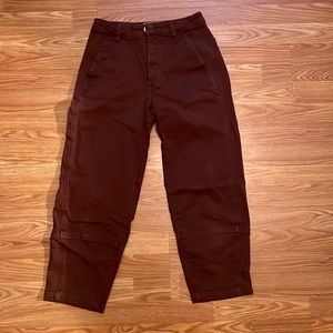 Everlane Barrell Pant - Size 2 - Rosewood